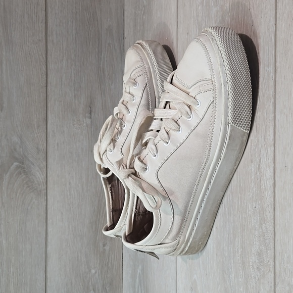 Allsaints Women Leather Platform Sneakers Shoes sz 39/9